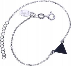 Lovrin Ezüst karkötő 925 háromszög lemezzel 1, 58g celebkarkötő háromszöggel ajándék (Lovrin 52951)