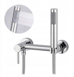  Zuhany Csaptelep Fali Zuhany Szett Króm Csaptelep Zuhanykabinhoz (6002117-B)