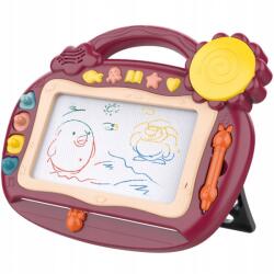 Woopie Színes Mágneses Rajzoló Tábla Hanggal És Bélyegzőkkel (41755)