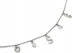 Lovrin 925-ös ezüst nyaklánc "s" betűvel és végtelen jellel, r45