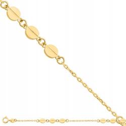 Lovrin Arany 585-ös ankerláncos nyaklánc díszítő betétekkel, születésnapi ajándék (61110489)