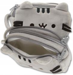  Tolltartó Cica plüss kozmetikai táska Cica Női Lány Plüss tasak (Piórnik KOTEK pluszowy kosmetyczka)