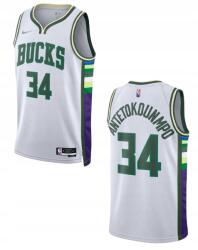 Nike Nba Swingman mez Nike Antetokounmpo Bucks City Edition DB4035-100 XL (DB4035-100)