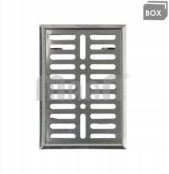 Maan Kiárusítás Saválló rozsdamentes szellőzőrács 14 x 14 cm Maan (4030)