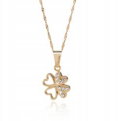 Giorre Lóhere nyaklánc cirkóniákkal, 925 ezüst, arany bevonattal (5905804386570)