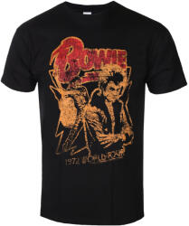Low Frequency Tricou bărbați David Bowie - 1972 Tour - LOW FREQUENCY - DBTS2205NTS