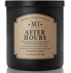 Colonial Candle After Hours illatgyertya férfiaknak, szójaviasz, 467 g (665098544364)