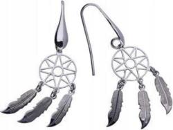 Lovrin 925-ös ezüst függő fülbevaló álomfogó mintával, 3, 03g, női, ezüst, látványos (Lovrin 48065)