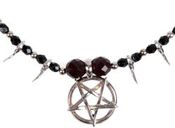FALON Zgardă PENTAGRAM - PSY452