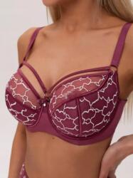 Lanny Mode Merevítős, félig merevített melltartó Lanny Mode Grace, bordó 85C