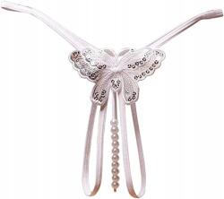 Fashion Nyitott erotikus tanga bugyi csipkével, lyukkal - allegro - 2 225 Ft