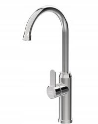  Konyhai Csaptelep Inox Konyhai Csap Szálcsiszolt Acél 415 mm (3411634162229)