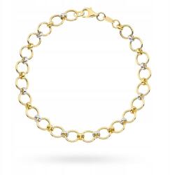 Lovrin Arany karkötő 585 14k összefonódó karikákkal 2.58g elegáns (61285795)