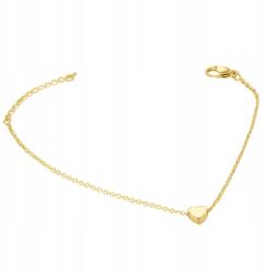  Női arany karkötő szívvel, finom, minimalista, állítható