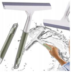  Ablaktisztító lehúzó vízhez, ablakokhoz, tükrökhöz, zuhanykabinokhoz, vízlehúzó (Ściągaczka do mycia okien prysznic szyb) Ablaktisztító