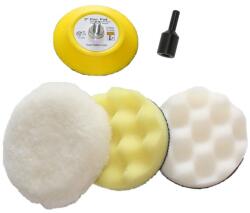 Z-TOOLS Z-Tools polírozó szivacs készlet 3+2db-os tépőzáras 75mm (011103-0006)