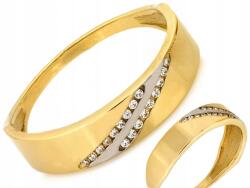 Lovrin Eternity gyűrű 585 arany 2.44g cirkónia kövekkel női 22-es méret divatos (43793670)