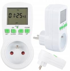 Verk Group Programozó időkapcsoló digitális kapcsoló lcd (11341)