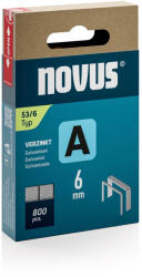 Novus tűzőkapocs A 11, 3 x 0, 7mm/6 mm, 800 db (042-0776)