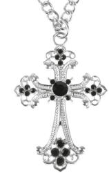 FALON Zgardă Cross - Black - PSY1142