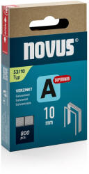 Novus tűzőkapocs A 11, 3 x 0, 7 /10 mm 800 db, szuper kemény (042-0778)