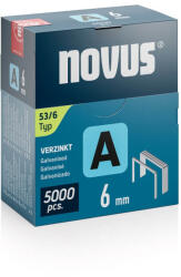 Novus tűzőkapocs A 11, 3 x 0, 7/6 mm 5000 db (042-0761)
