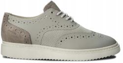 GEOX D Thymar A Női bőr félcipő, szürke, 36-os méret (D724BB0BC14C1010)