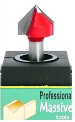 Massive Tools 90°-os V nútkés D19, d8, L57, l16mm (081903)