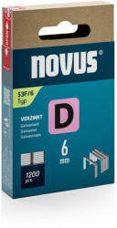 Novus tűzőkapocs D 11, 3 x 1, 2 /6 mm 1200 db (042-0788)