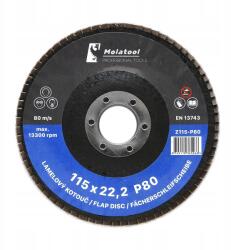 Molatool Csiszolókorong Molatool Vsm Zircon 115 mm P80 (745110365266)
