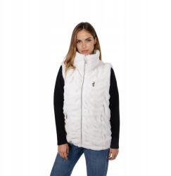 aulp Női polár ujjatlan pulóver Aulp Vampa cipzáras gallérral Bézs S (VAMPA W/SNOW/S)