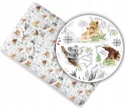 Ankras Pamut Lepedő Kiságyba 120x60 Mintás! (Prześcieradło 120x60 Kontynenty)