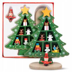 Allbag Karácsonyi Dísz Zöld Fa Asztaldísz Karácsonyfa Fa (CHOINKA018)