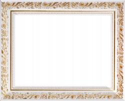 Marek & Darek Rama Makówka Képkeret Fotókhoz Puzzle-höz 40X50 Fa Fehér (5904996594367)