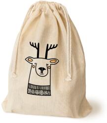 Allbag Ünnepi Ajándékzsák 30x45 cm Ecru 145g Nagy Ökológiai (WBAWN020 Allbag)