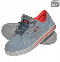 MAAN Sneakers munkavédelmi cipő, velúr bőr félcipő, 40-es méret Maan (7109)