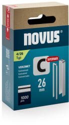 Novus tűzőkapocs C 6, 1 x 1, 1 /26 mm 1000 db (042-0804)