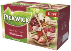 Pickwick Gyümölcstea PICKWICK Fruit Fusion piros variációk cseresznye-áfonya-eper-citrus-alma fahéj 20 filter/doboz - robbitairodaszer