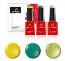  Bluesky 5ml x 3 Gél Lakk Trió