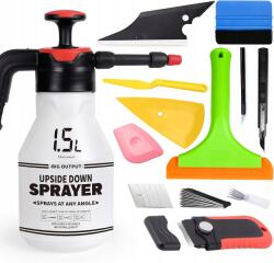  FOSHIO Ablakmosó Szett, vízpumpával, vinilfólia lehúzó, kaparó