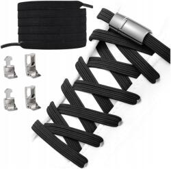  Lapos mágneses cipőfűző, nem kell kötni, rugalmas gumis fűző 2db (F126) - allegro - 815 Ft