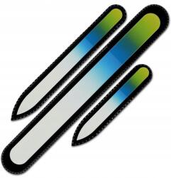 Mont Bleu 3 db-os színes üveg körömreszelő készlet R-BMS15