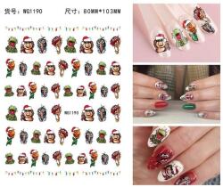  Körömmatrica - WG1190 Muppet Show karácsony