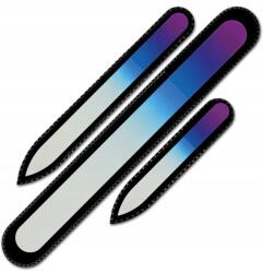 Mont Bleu 3 db-os színes üveg körömreszelő készlet R-BMS03