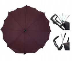 Skyline Babakocsi napernyő, bordó, kerek, napvédő, 75 cm, UV50 szűrővel (PO00064)