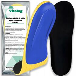 Vitolog Ortopédiai Supináló Talpbetét Lúdtalpra, Lengéscsillapító, 39/40-es Méret (Do butów sportowych trekkingowych roboczych)