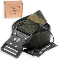 Tressari Öv katonai taktikai katonai heveder Qr zöld Survival robusztus (TRESSARI męski pasek do spodni mocny damski)