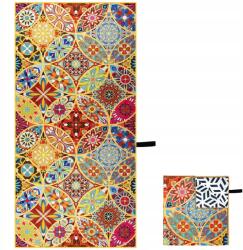  Strandtörölköző 178x80 cm Gyorsan Száradó Homokálló Könnyű XL Színes (B08SQ9DDM7)