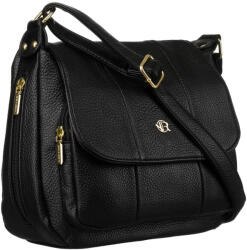  Rovicky Női VÁLLTÁSKA R-KP-13-A19-0149 BLACK -Fekete- (5903051250149)