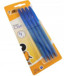 BIC Golyóstoll 4 db Kék 1mm Bic Cristal CLIC (CRISTAL)